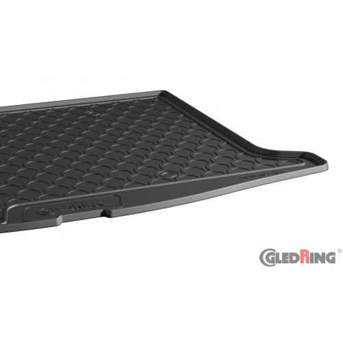 Original Gledring Premium Gummi Kofferraummatte - VOLKSWAGEN ID 3 Elektro (Tiefer Boden) 2019->
